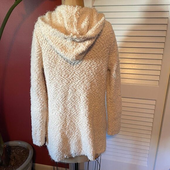 KATSUMI | cream color supper soft hooded teddy style cardigan M - Picture 5 of 8